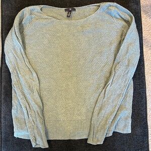 GAP Light Blue Crew Neck Sweater Knit